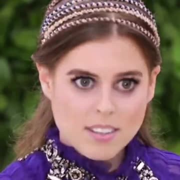 Princess Beatrice, the elder daughter of Prince Andrew. What do you notice? 👀