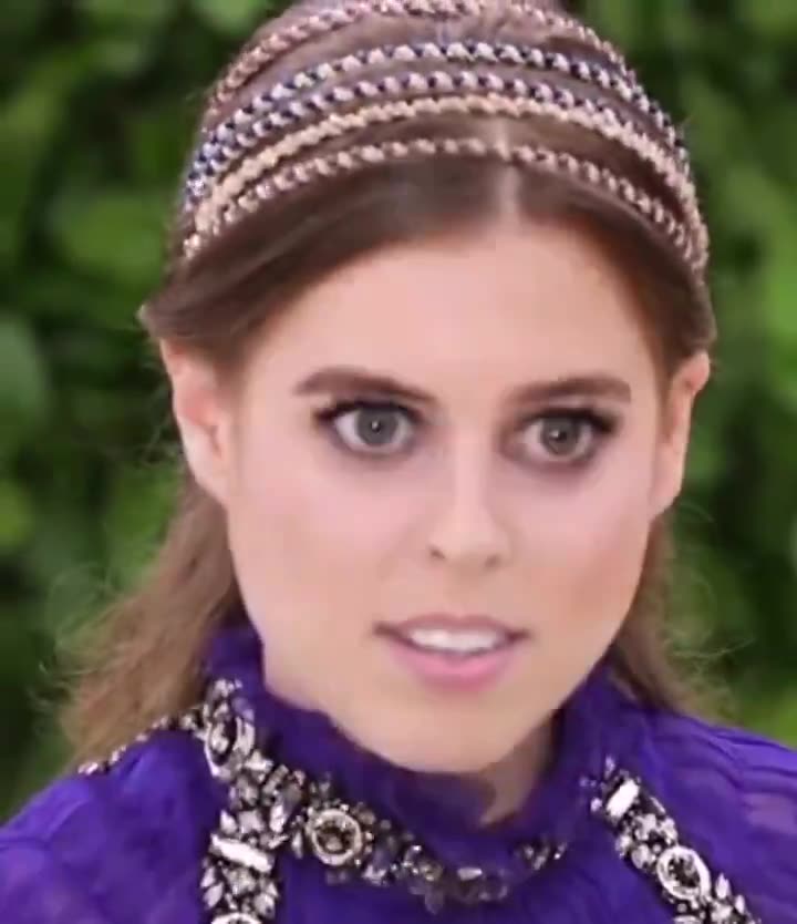Princess Beatrice, the elder daughter of Prince Andrew. What do you notice? 👀