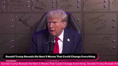 Donald Trump Reveals His Next 5 Moves That Could Change Everything