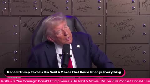 Donald Trump Reveals His Next 5 Moves That Could Change Everything