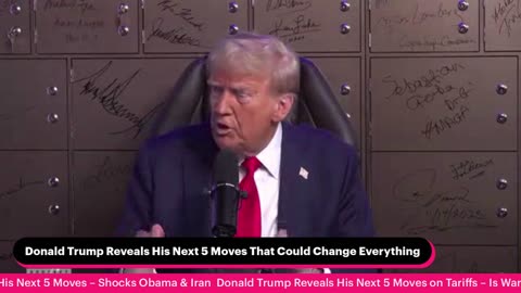 Donald Trump Reveals His Next 5 Moves That Could Change Everything