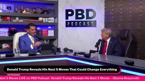 Donald Trump Reveals His Next 5 Moves That Could Change Everything
