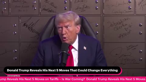 Donald Trump Reveals His Next 5 Moves That Could Change Everything