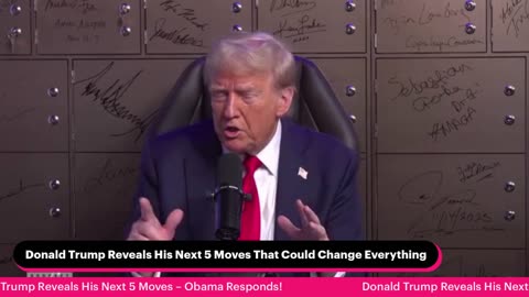 Donald Trump Reveals His Next 5 Moves That Could Change Everything
