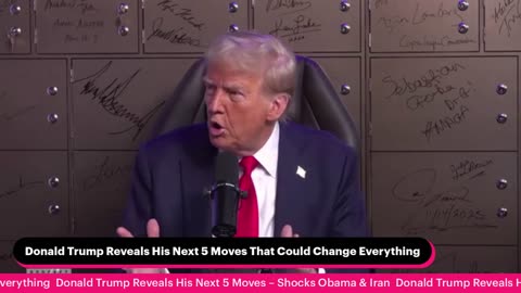 Donald Trump Reveals His Next 5 Moves That Could Change Everything