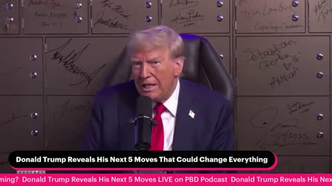 Donald Trump Reveals His Next 5 Moves That Could Change Everything