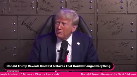 Donald Trump Reveals His Next 5 Moves That Could Change Everything