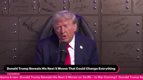 Donald Trump Reveals His Next 5 Moves That Could Change Everything
