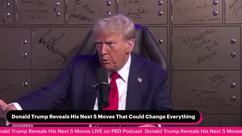 Donald Trump Reveals His Next 5 Moves That Could Change Everything