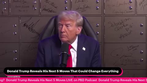 Donald Trump Reveals His Next 5 Moves That Could Change Everything
