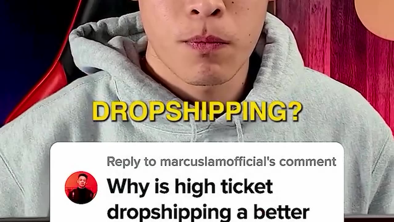 here’s a reason we don’t sell t-shirts. High ticket > low ticket dropshipping