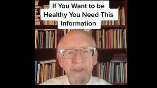 If You Want To Be Healthy You Need This Information - Dr. C.M. Curtis