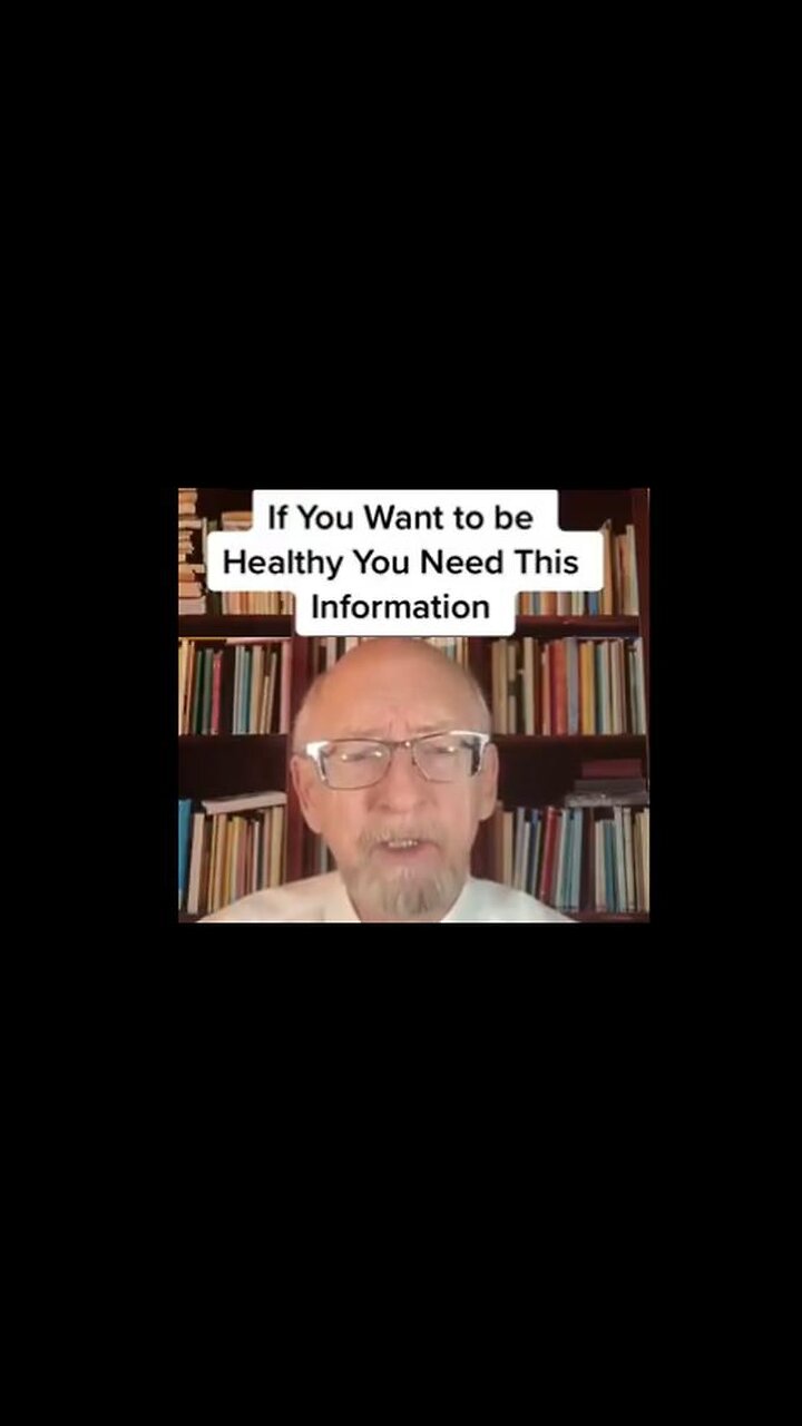 If You Want To Be Healthy You Need This Information - Dr. C.M. Curtis