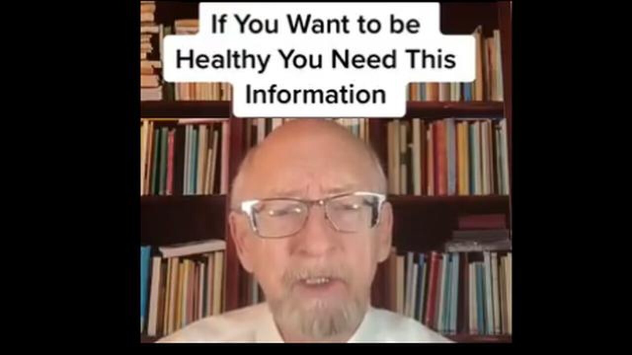 If You Want To Be Healthy You Need This Information - Dr. C.M. Curtis