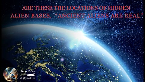 Are These the Locations of Hidden Alien Bases? Ancient Aliens.