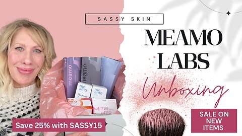 Meamo LABS Unboxing - NAD+, EXO, Jeunetique Fillers & Neurovie Explained