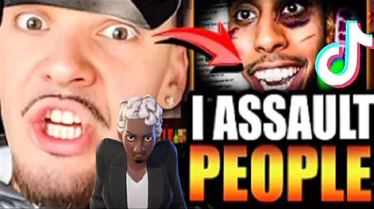 Loud & Obnoxious Clout Chaser Assaults Random People For Every 1K Followers He Reaches On TikTok