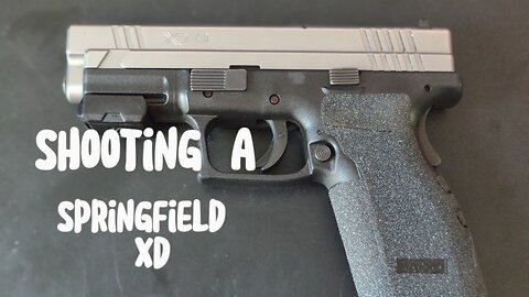 Shooting a Springfield XD-9