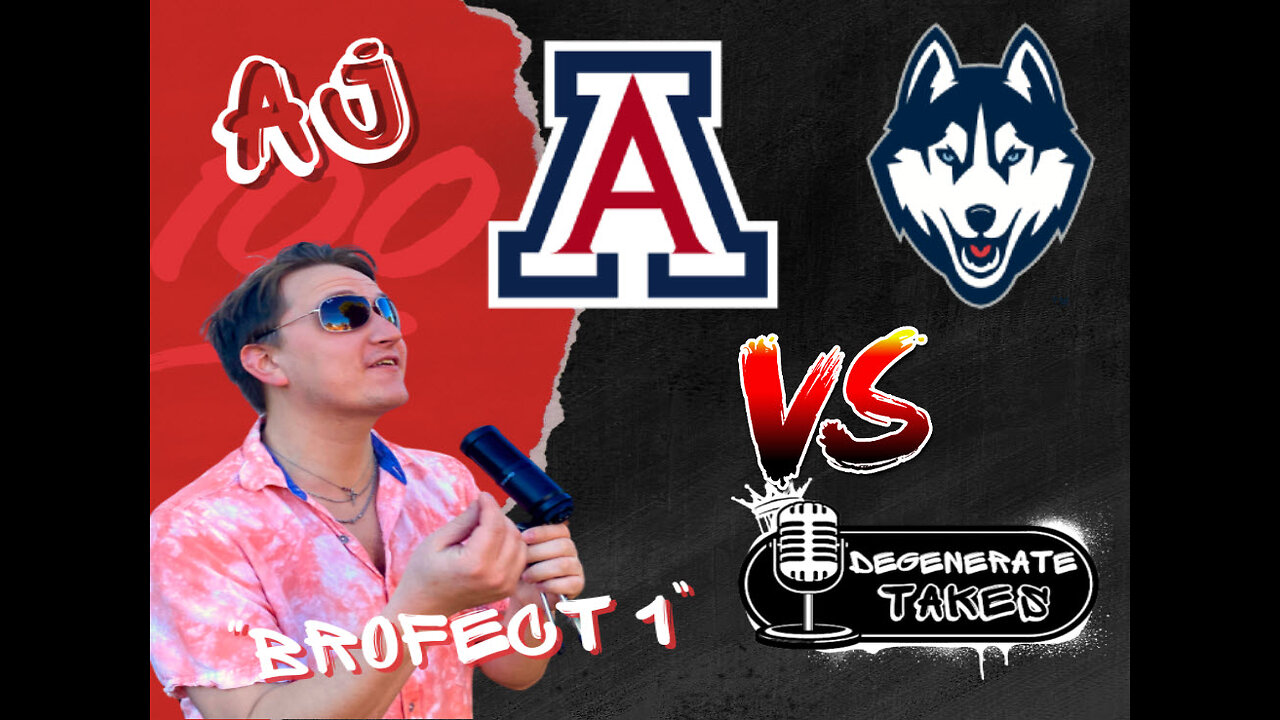 Arizona v. UConn: Live Reactions, Live Bets, and MORE!