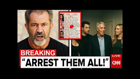 Mel Gibson Exposes Hollywood Actors On Epstein-Diddy List And Reveals Their Hidden Spot