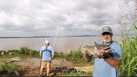 Catfishing during the spawn can be tough