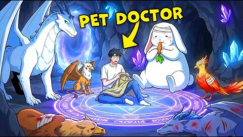 He’s Summoned by a Dragon to Heal Pets in Another World!
