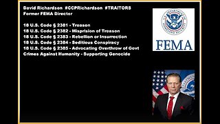 Secret Service Arrests Former CRAZY FEMA Honcho For Threatening POTUS .......