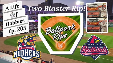 Ball Park Rips ft 2022 Prizm Draft Picks 2 Blaster Rip! e205