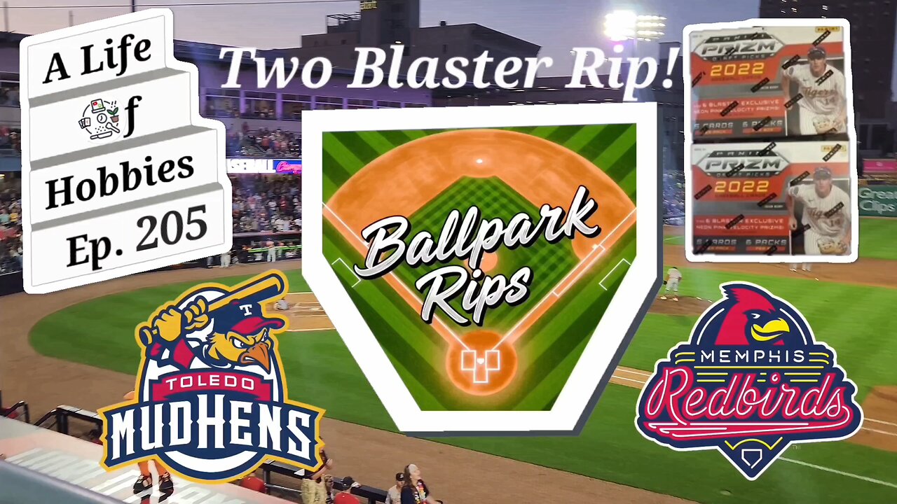 Ball Park Rips ft 2022 Prizm Draft Picks 2 Blaster Rip! e205