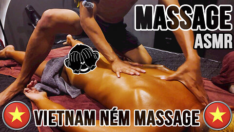 Massage ASMR | Vietnamese Candle Massage with DUY / Saigon Vietnam 