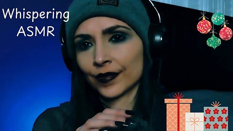 ASMR 10 Facts About Christmas (whispers, fluffy mic scratching, no tapping)