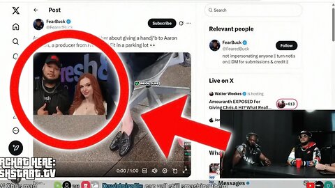 Amouranth Is CAUGHT For Giving Chris A HJ!?!?! Will The Real Aaron Pogson Please Stand Up!
