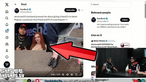 Amouranth Is CAUGHT For Giving Chris A HJ!?!?! Will The Real Aaron Pogson Please Stand Up!