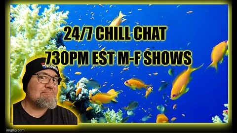 24x7 Chill Stream. Live Shows 730pm est M-F