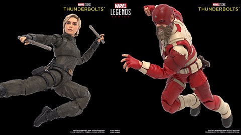 Marvel Legends Series - Yelena Belova & Red Guardian - Thunderbolts* [Hasbro]