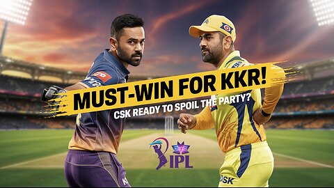Kolkata Knight Riders vs Chennai Super Kings LIVE Score, IPL 2025