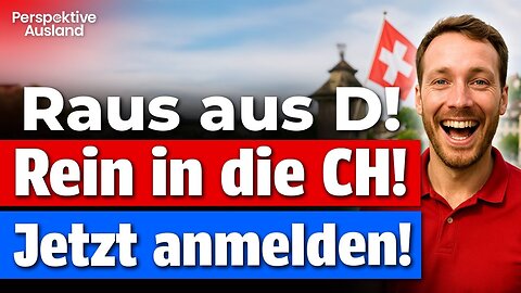 Letzter Aufruf Vermögensschutz: Dein Neustart in der Schweiz – Seminar beginnt in wenigen Tagen!
