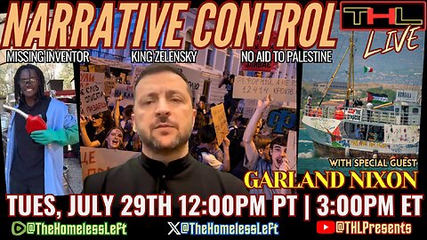 Zelensky Goes FULL Dictator w GARLAND NIXON, Trump's Presidency UNRAVELS, Chris Smalls Freedom Flotilla CAPTURED by Israel, Solar Powered Gasoline Inventor MISSING | THL Ep 126 FULL