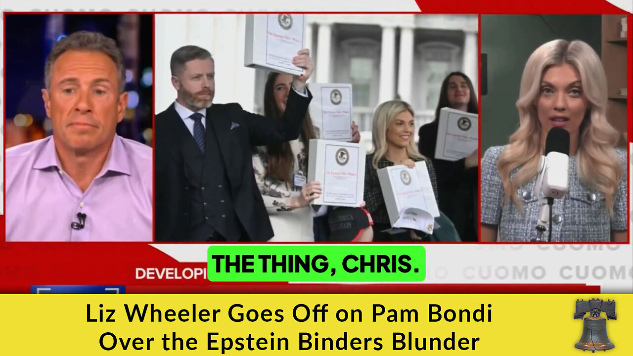 Liz Wheeler Goes Off on Pam Bondi Over the Epstein Binders Blunder