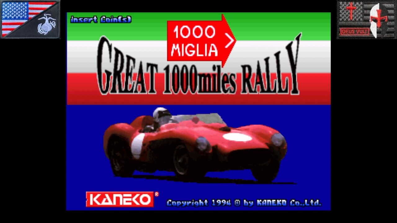 Standard Arcade Theater: "1000 Miglia: Great 1000 Miles Rally" [Part 7] (Arcade - 1994) [EU Version]