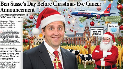 Ben Sasse’s Day-Before-Christmas-Eve Cancer Announcement: An Example of Self-Centered Narcissism