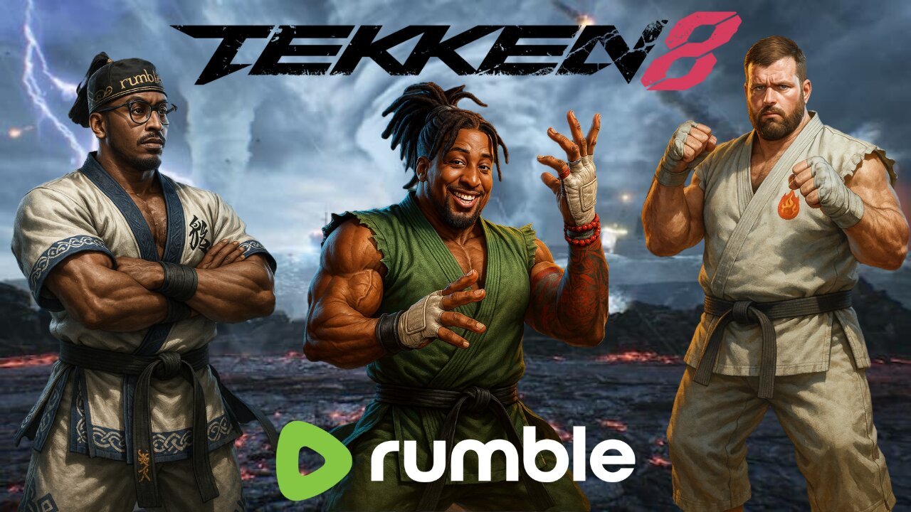 “Professional Button Masher Since ’95” Tekken 8 W/Fused and JahBless