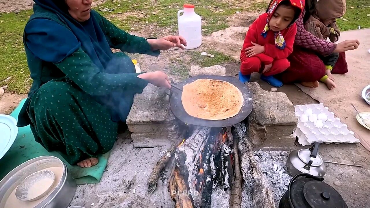 In this baking adventure, we'll show you how the preparing breakfast in a nomadic camp