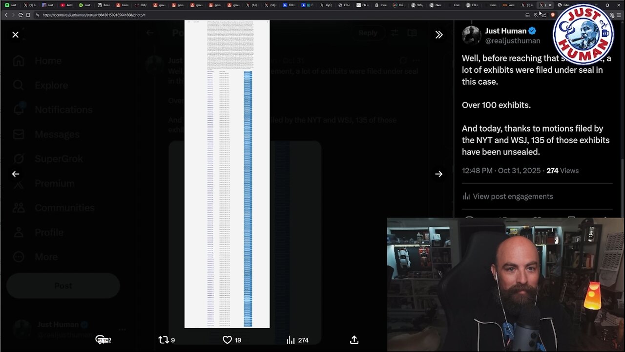 135 Exhibits Unsealed in Epstein-Related Case Against JPMorgan Chase Bank