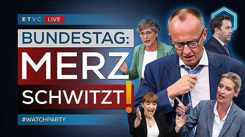 🟥 BUNDESTAG: Befragung des Bundeskanzlers MERZ! | #WATCHPARTY