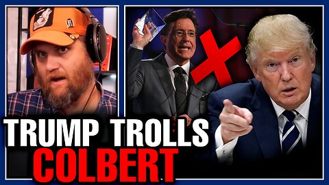 Donald Trump TROLLS Stephen Colbert While Setting Up GENIUS Trap That Woke Leftists Immediately Fall
