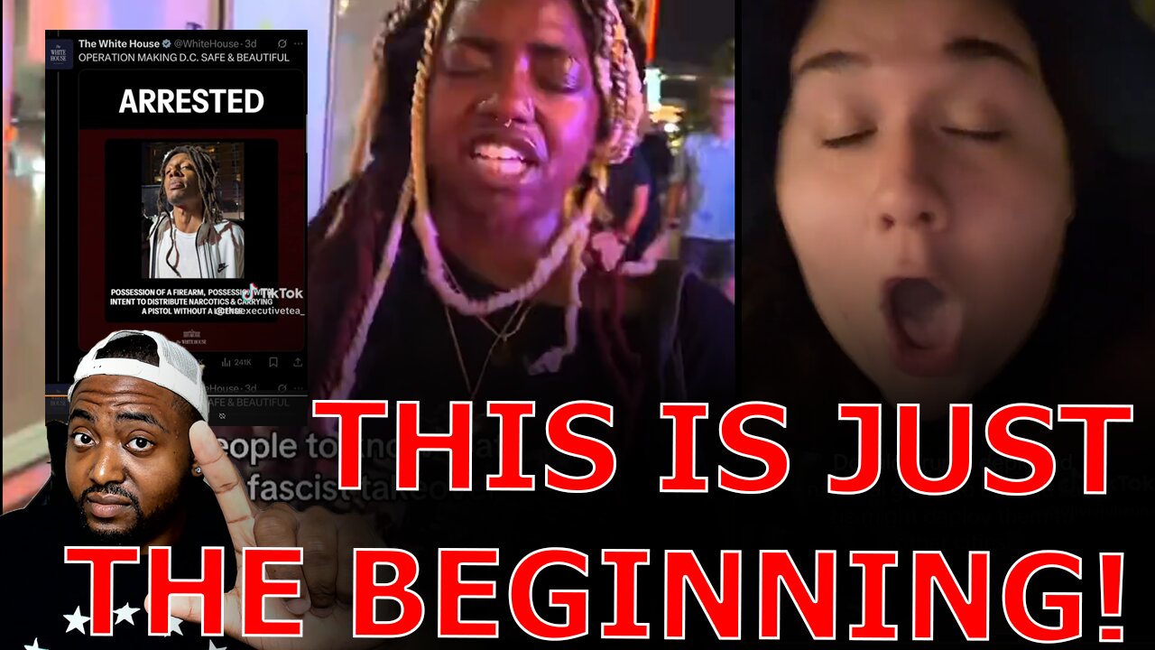 Liberals MELTDOWN Over Trump Crime Crackdown ARRESTING Black Criminals As States SEND National Guard