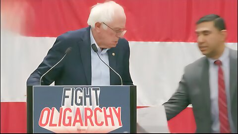 Watch The Moment Bernie Sanders Finds Out Trump Launched Strikes On Iran Live During His Rally