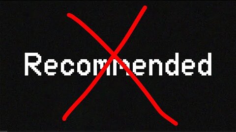This video will not be recommended