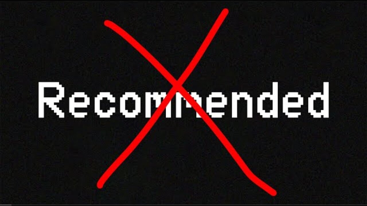This video will not be recommended